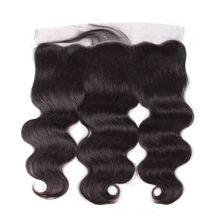 13x4 HD Transparent Lace Frontal Closure Brazilian Virgin Human Hair