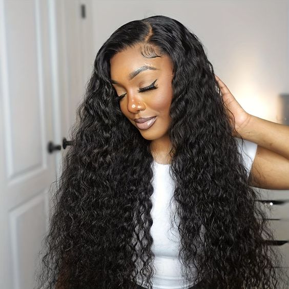 [Wear & Go] Air Wig Deep Wave 4x4/5x5/6x4.5 Lace Closure Wig 14A Virgin Hair