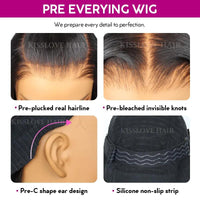[Wear & Go] Pre-Everything Glueless 4x4/6x4.5/10x6 Lace Front Wigs Loose Deep Wave