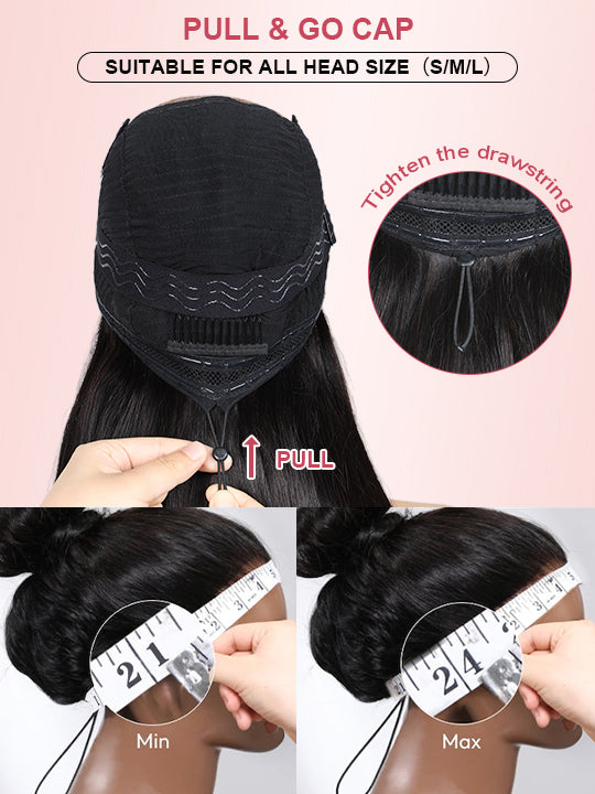 Glueless Chestnut Brown with Ginger Color Highlights Body Wave Full 13x4 13x6 Lace Frontal Human Hair Wigs