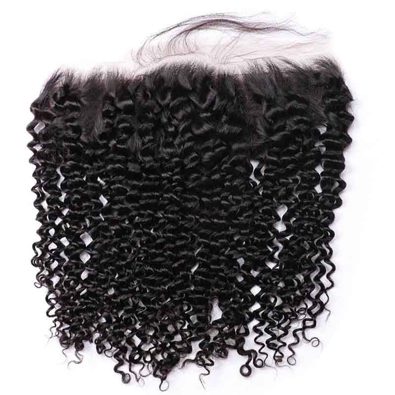 13x4 HD Transparent Lace Frontal Closure Brazilian Virgin Human Hair