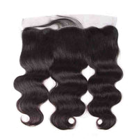 13x4 HD Transparent Lace Frontal Closure Body Wave Brazilian Virgin Human Hair