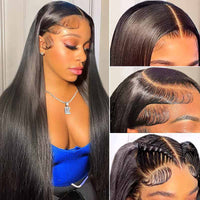 [Wear & Go] Air Wig Silky Straight 13x4 HD Lace Wigs 14A Virgin Hair