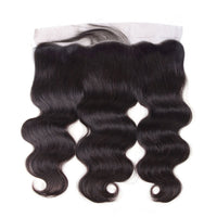 Body Wave 3 Bundles With 13*4 HD Lace Frontal Closure 10A Brazilian Human Hair Weave