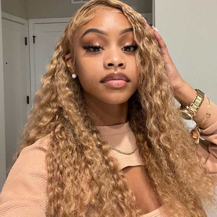 #27 Light Brown Wig 5x5 13x4 13x6 Lace Front Wigs Brazilian Deep Wave Human Hair Wigs