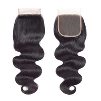 5x5 HD Lace Closure With Bundles Body Wave 12A Brazilian Virgin Human Hair Weave