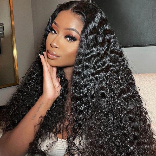 [Wear & Go] Air Wig Deep Wave 4x4/5x5/6x4.5 Lace Closure Wig 14A Virgin Hair