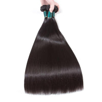 KissLove Grade 10A 1/3/4 Bundles Bone Straight Human Hair Weave Bundles