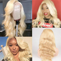5*5 6*6 HD Lace Wigs 613 Blonde Hair 3D Body Wave Brazilian Virgin Human Hair Wigs