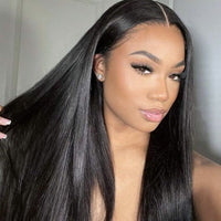 [Wear & Go] Air Wig Silky Straight 13x4 HD Lace Wigs 14A Virgin Hair