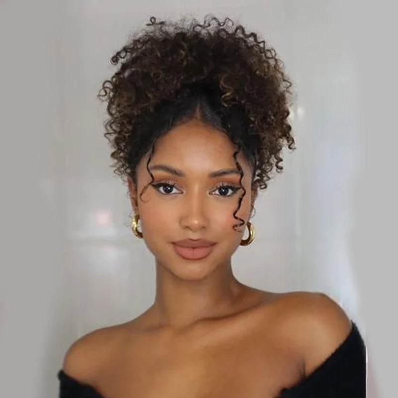 Burmese Curly Chestnut Brown Ombre Invisi Strap Snug Fit 360 Transparent Lace Frontal Bleached Knots Pre Cut Lace Wig Glueless Top Human Hair Wig