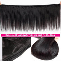 KissLove Grade 10A 1/3/4 Bundles Bone Straight Human Hair Weave Bundles