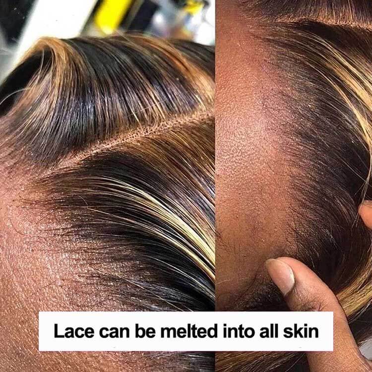 P4/27 Highlight Wig 5*5 HD Lace Wig Brazilian Straight Virgin Human Hair Wigs