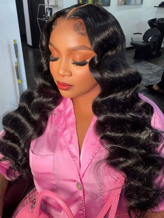 13x6 Lace Frontal Wig Ready to Wear Glueless Loose Deep Wave Wigs