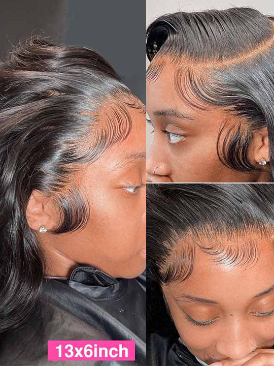 13x6 Lace Frontal Wig Ready to Wear Glueless Loose Deep Wave Wigs