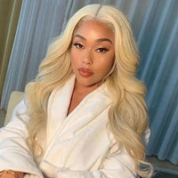 5*5 6*6 HD Lace Wigs 613 Blonde Hair 3D Body Wave Brazilian Virgin Human Hair Wigs