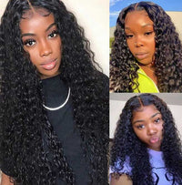 [Wear & Go] Bleached Knots Glueless 5x5/6x4.5 Lace Front Human Hair Wigs Deep Wave