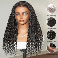 Two Strands Twists 360 Lace Frontal with Invisi Strap Pre-Braid Glueless Human Hair Wigs