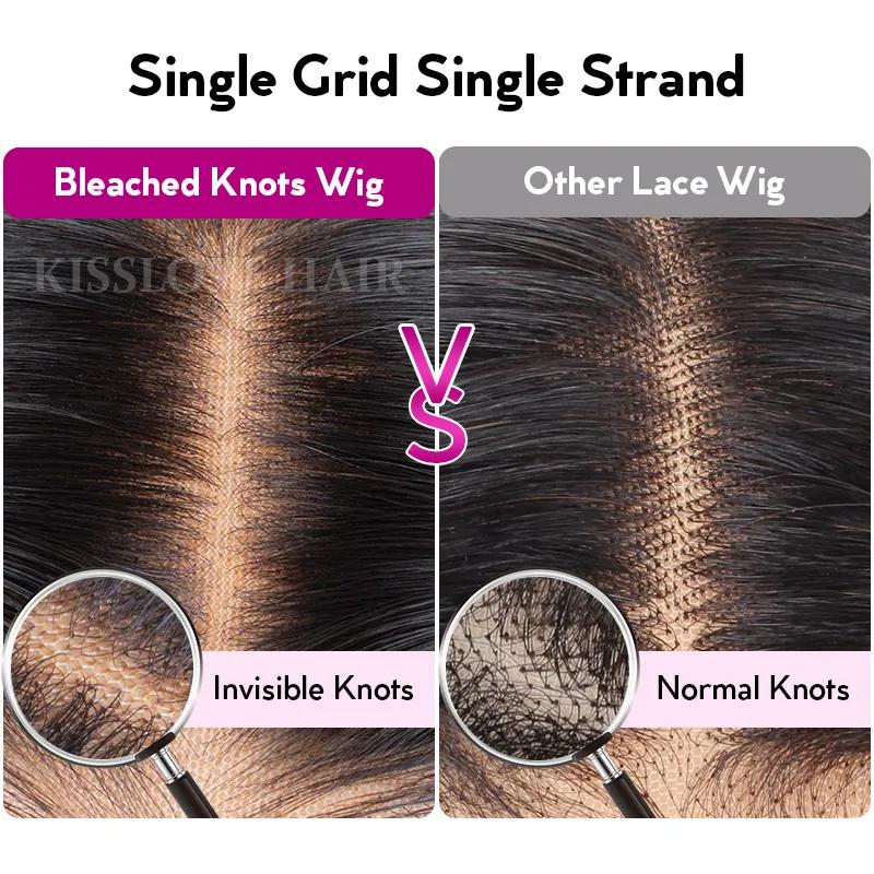 [Wear & Go] Pre-Everything Breathable Air Wig 4x4/6x4.5/13x4 Lace Wigs Water Wave