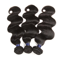 Body Wave 3 Bundles With 13*4 HD Lace Frontal Closure 10A Brazilian Human Hair Weave
