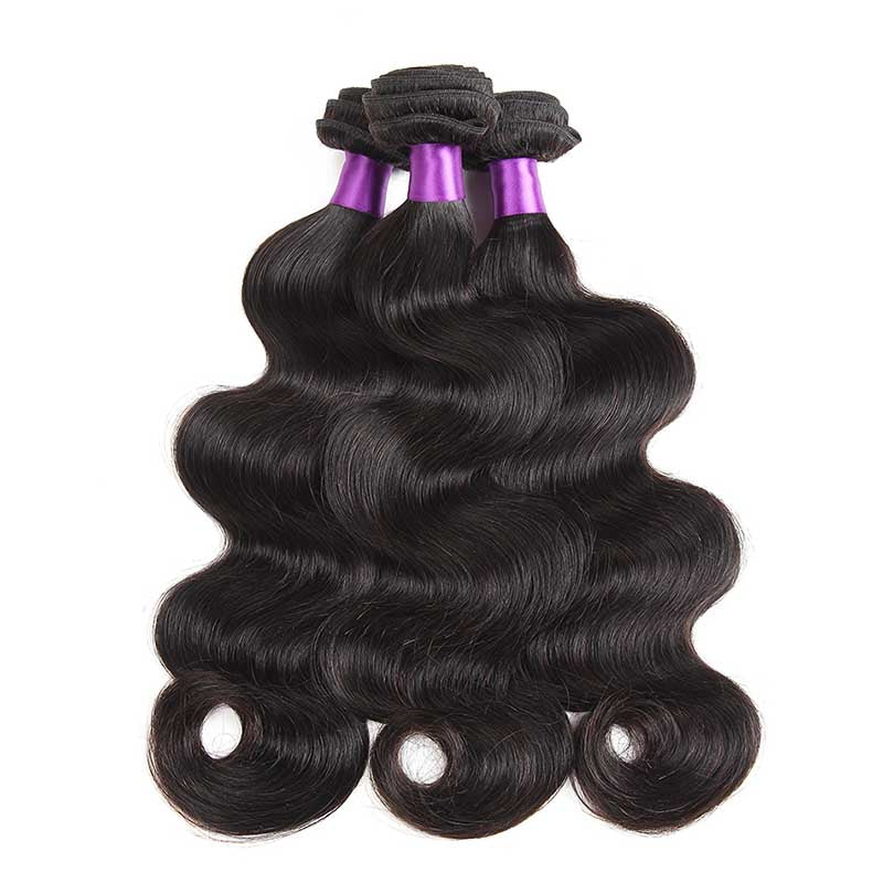 Human Hair Extension Bundle Deals Grade 10A Brazilian Virgin Human Hair Weaves