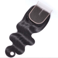 4x4 Lace Closure Straight / Wavy / Curly Human Hair Closures