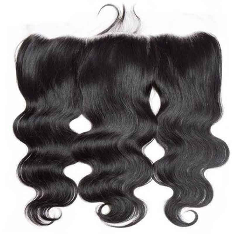 13x4 HD Transparent Lace Frontal Closure Brazilian Virgin Human Hair