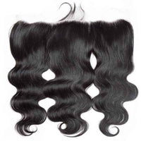 13x4 HD Transparent Lace Frontal Closure Brazilian Virgin Human Hair