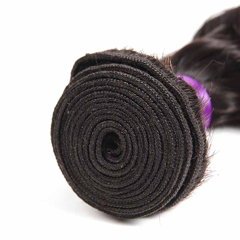 Deep Wave Bundle Deals Grade 10A Brazilian Virgin Human Hair Weaves