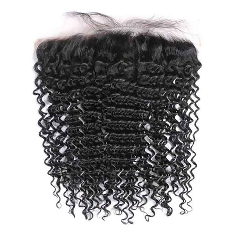13x4 HD Transparent Lace Frontal Closure Brazilian Virgin Human Hair