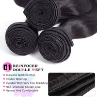 13*4 HD Lace Frontal With Bundles Body Wave 12A Brazilian Virgin Human Hair Weave