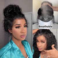 Deep Wave Invisi Strap Snug Fit 360 Transparent Lace Frontal Bleached  Knots Pre Cut Lace Wig
