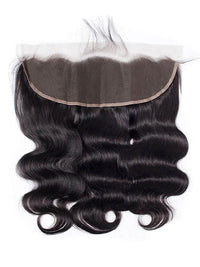 13x4 HD Transparent Lace Frontal Closure Body Wave Brazilian Virgin Human Hair