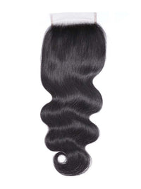 4x4 Lace Closure Straight / Wavy / Curly Human Hair Closures
