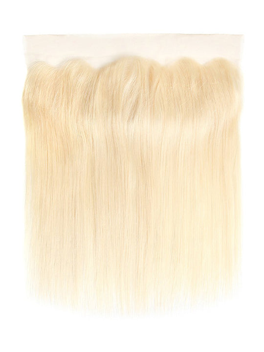 613 Honey Blonde Hair 13*4 Lace Frontal Closure Straight Virgin Human Hair