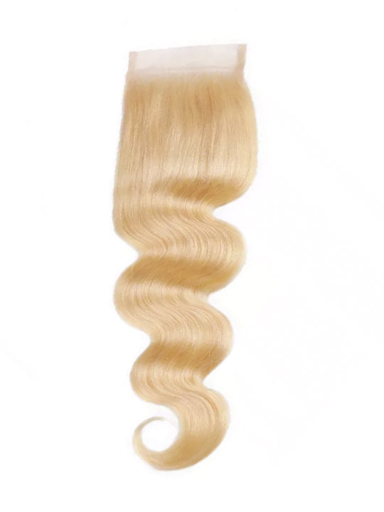 Ash Blonde Bundles With 5x5 13x4 Lace Frontal Closure Body Wave Human Hair