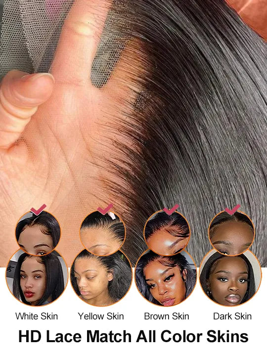 Bye Bye Knots 13x6 Lace Frontal Wig Water Wave Pull & Go Drawstring Glueless Wigs