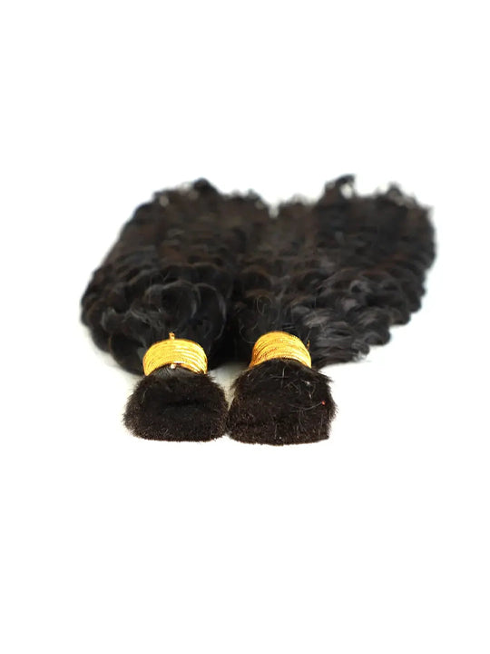 Brazilian Bulk Hair For Braiding Human Hair Deep Wave Braids Human Hair Extension No Weft