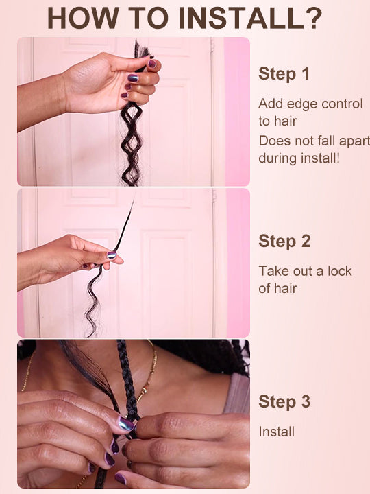 Brazilian Bulk Hair For Braiding Human Hair Deep Wave Braids Human Hair Extension No Weft