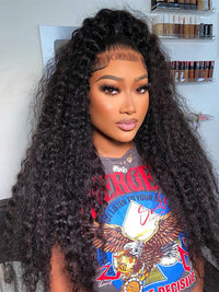 Bleached Knots 5x5 13x4 HD Lace Frontal Wigs Deep Wave Virgin Human Hair Wigs