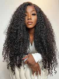 38 40 Inches Long Wig Pre Plucked 13x4 Transparent Lace Frontal Wig Glueless Wigs