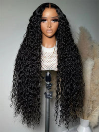 38 40 Inches Long Wig Pre Plucked 13x4 Transparent Lace Frontal Wig Glueless Wigs