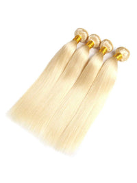 613 Honey Blonde Bundles Silky Straight Hair 12A Virgin Human Hair Weave