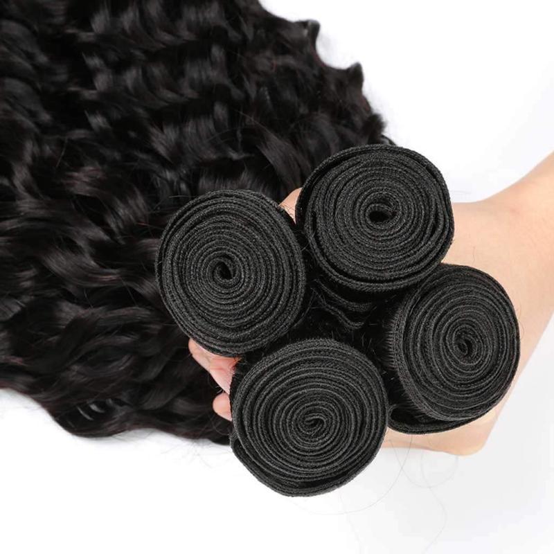 Water Wave Single Bundle Deals Grade 10A Brazilian Virgin Human Hair Weaves