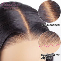 [Wear & Go] Breathable Air Wig 3D Body Wave 13x4 Lace Front Human Hair Wigs
