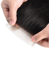 Ombre Blonde Bundles With 5x5 13x4 Lace Frontal Closure Straight Human Hair