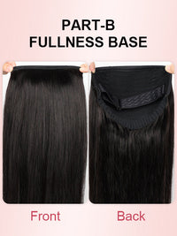 Kisslove Zip & Go Magic Lace Highlight Wig 13x4/ 6x4.5 Replaceable Lace Front Wig Bone Straight Human Hair Wigs