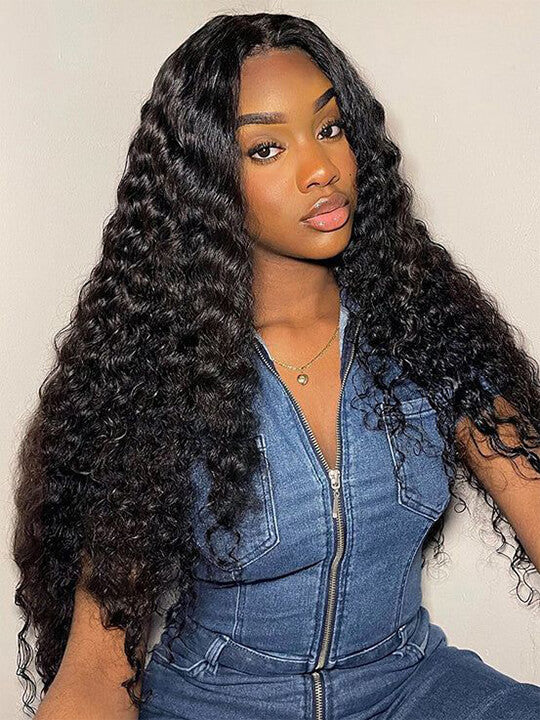 [Wear & Go] Pre-Everything Glueless 4x4/6x4.5/10x6 Lace Front Wigs Water Wave Human Hair