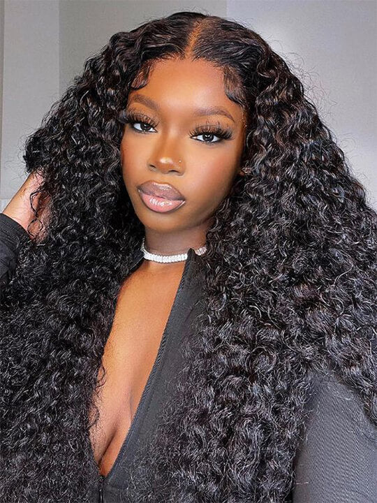 [Wear & Go] Pre-Everything Glueless 4x4/6x4.5/10x6 Lace Front Wigs Water Wave Human Hair