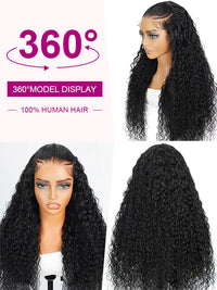 [Wear & Go] Pre-Everything Glueless 4x4/6x4.5/10x6 Lace Front Wigs Water Wave Human Hair